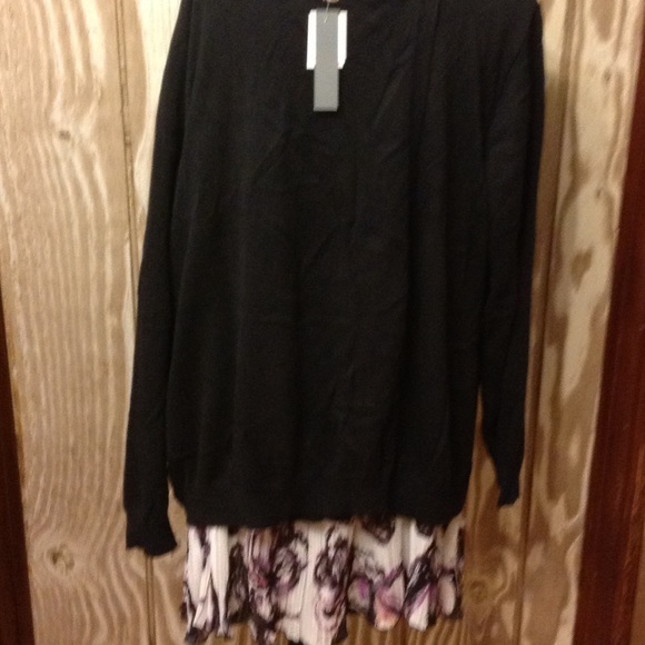 NEW Melissa McCarthy Seven Ink Sweater Purple 3X 4X 5X OVERSIZED - Picture 7 of 8